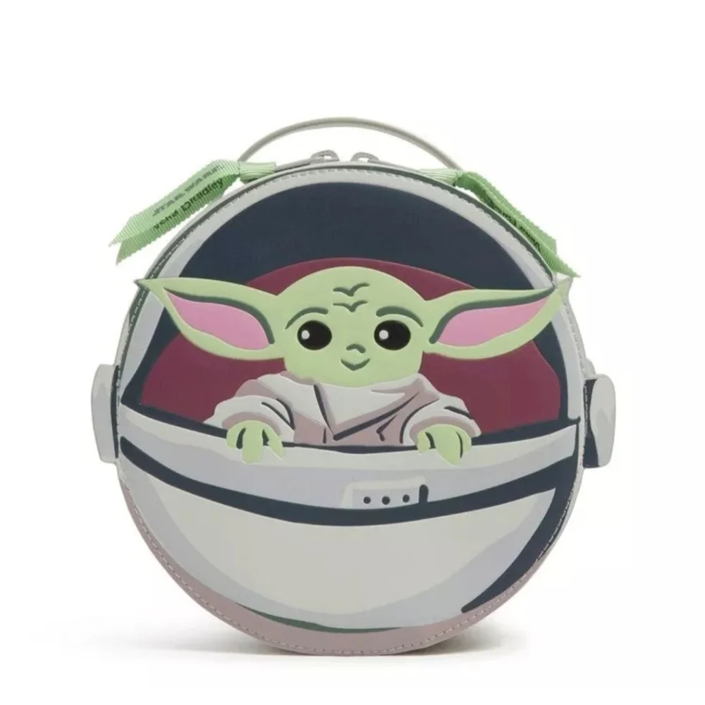 NWT Vera Bradley Disney Star Wars Baby Yoda Grogu The Mandalorian Cosmetic Bag